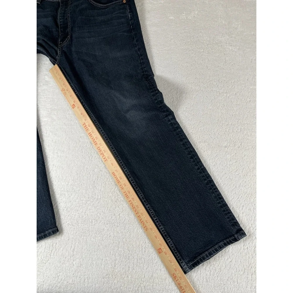 Levis 505 Straight Leg Stretch Dark Wash Jeans Bundle Men's Sz 38x32 (38x31)